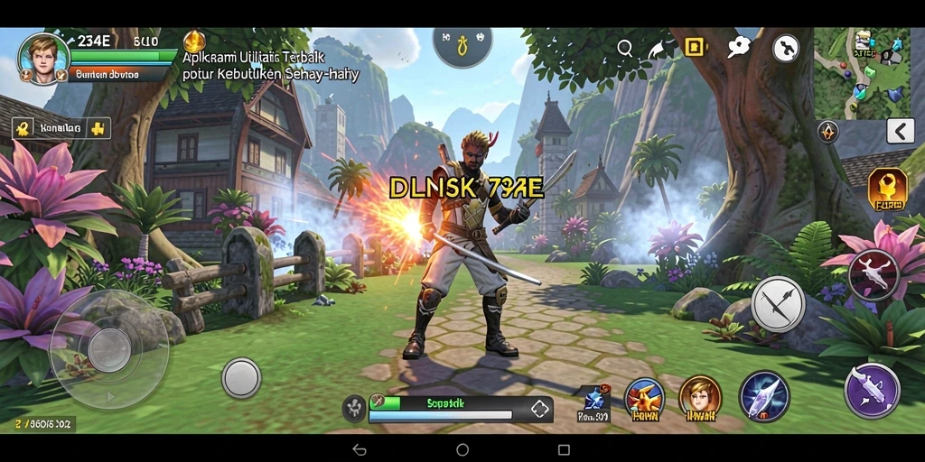 Screenshot utama 234E menampilkan antarmuka intuitif aplikasi Utility.