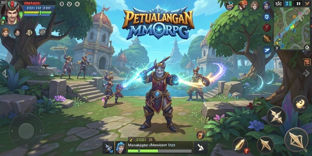 Gameplay 333I yang memikat dengan karakter dan dunia yang indah.