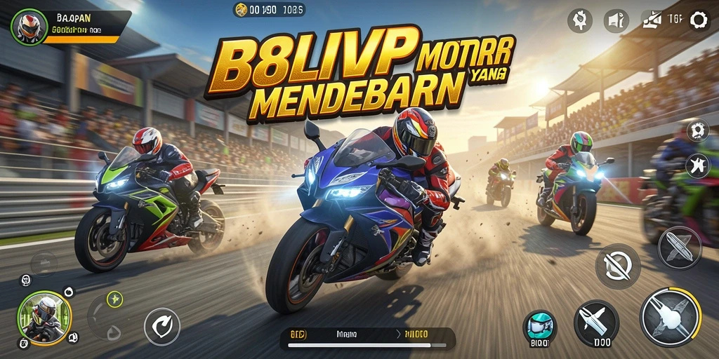 Tampilan menegangkan dari gameplay B8VIP yang memukau.