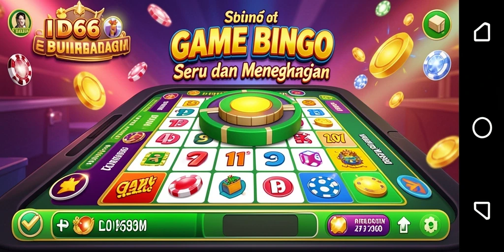 Tampilan gameplay ID66 dengan suasana Bingo yang seru.