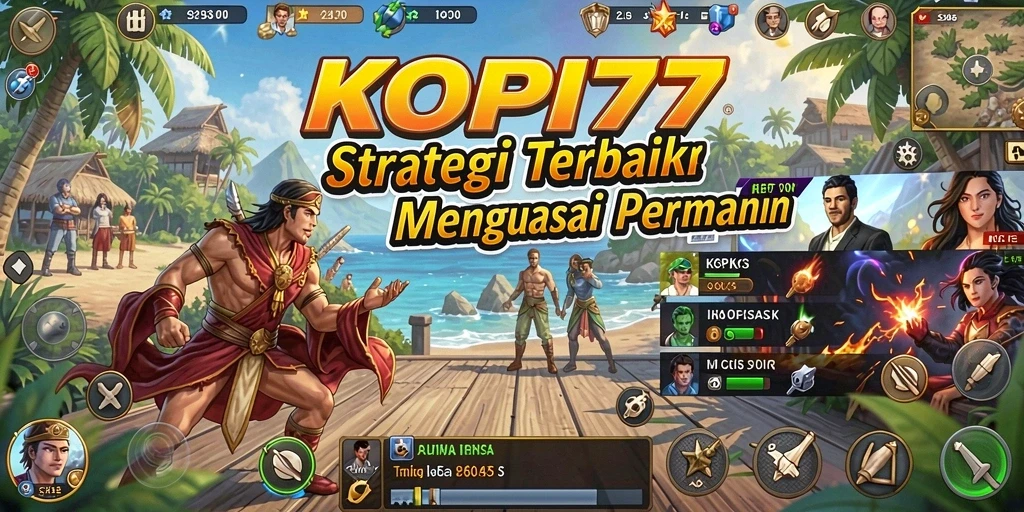 Tangkapan layar gameplay KOPI77 dengan aksi taktis yang mendebarkan.