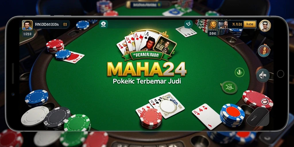 Tampilan screenshot gameplay Poker yang menarik dan interaktif.