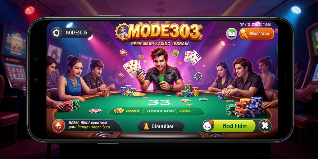 Tampilan gameplay Kasino MODE303 yang menarik dan mengasyikkan.