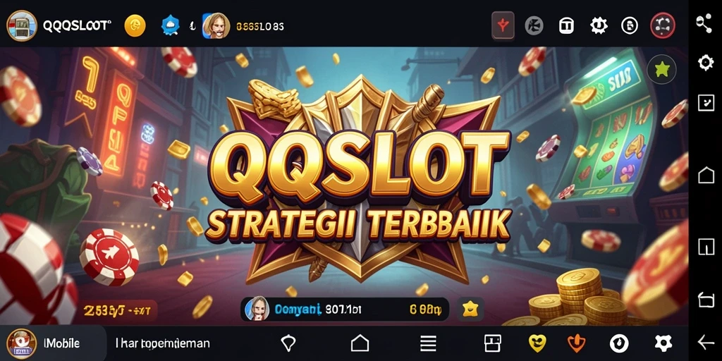 Tampilan gameplay QQSLOT yang menegangkan dan strategis.