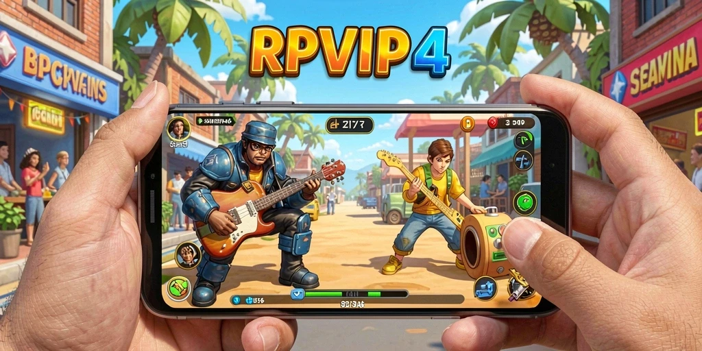 Screenshot gameplay RPVIP4 dengan tantangan menarik dan grafis memukau.
